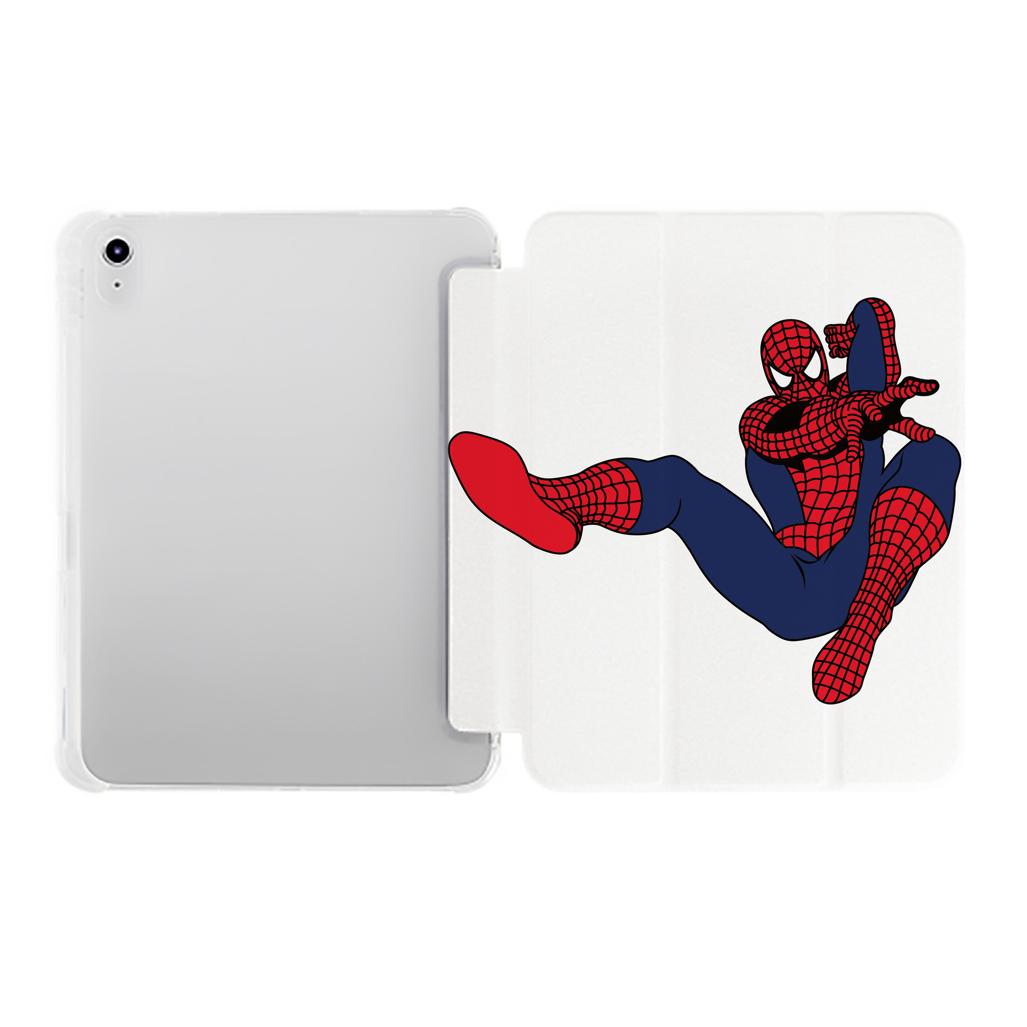 （画像用） アベンジャーズ The Avengers IPad ケース ペン収納付き 三つ折りスタンド PUレザー×シリコン 対応機種9.5/10.5/10.9インチ